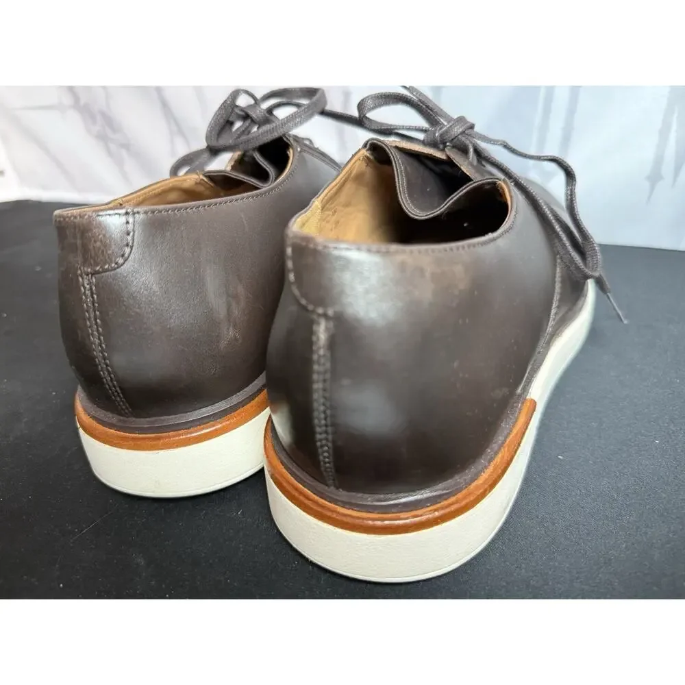 Allen Edmonds Carson Slip-On Hybrid Oxfords Espresso Leather Men’s 9.5D